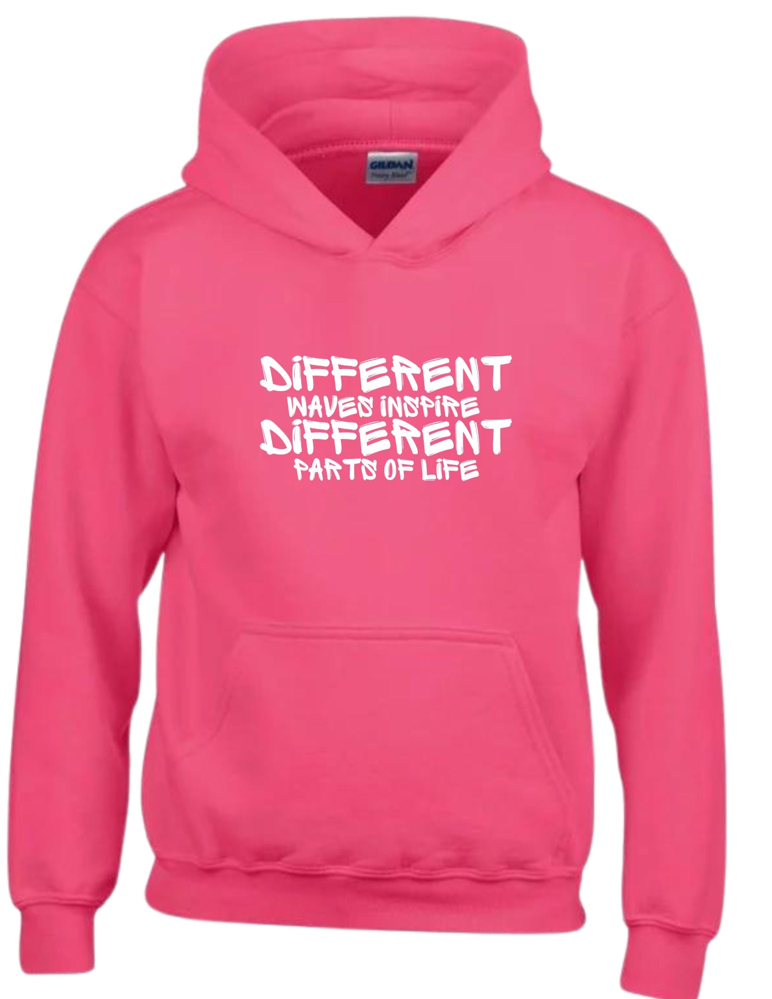 "Different Waves..." Hoodies