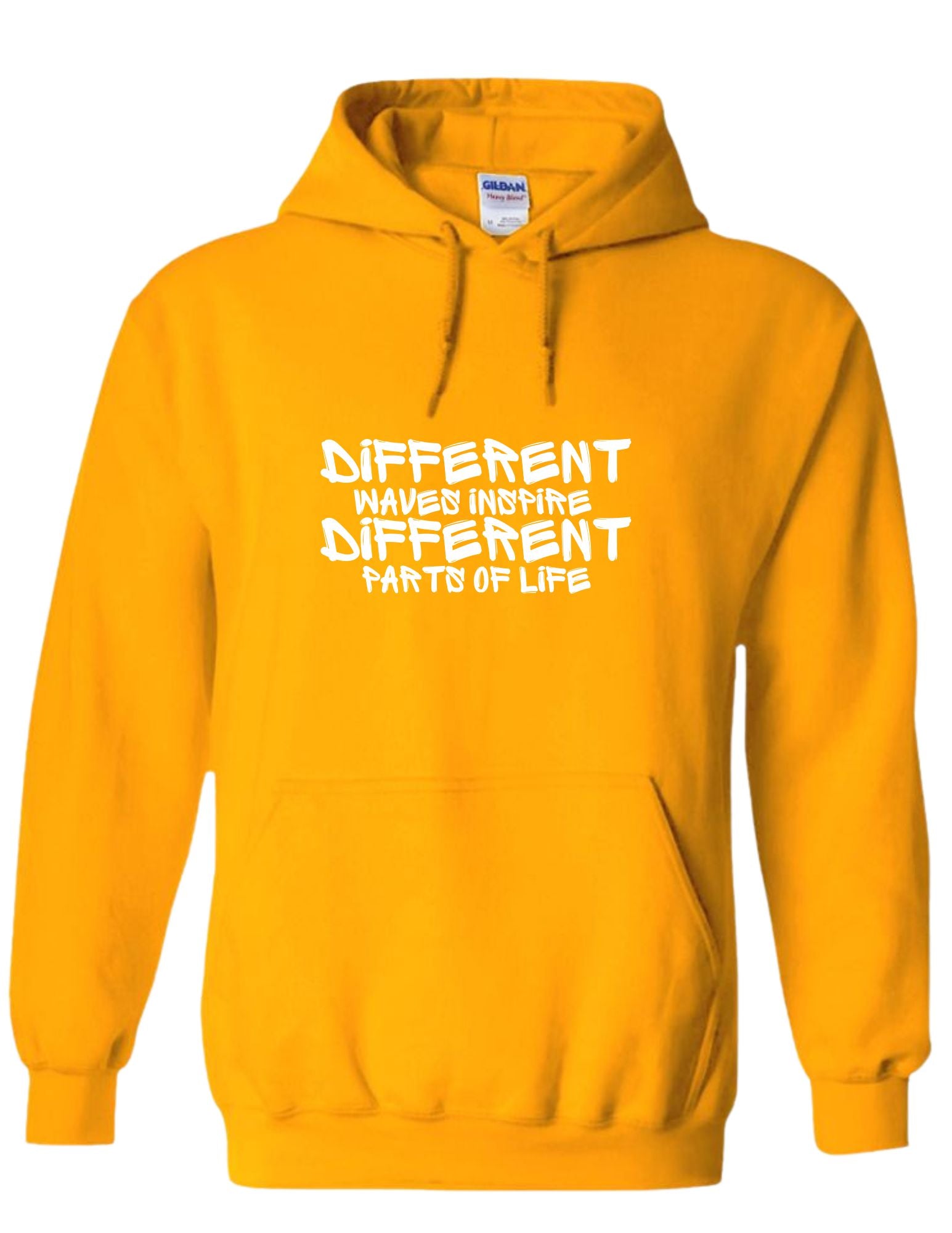 "Different Waves..." Hoodies