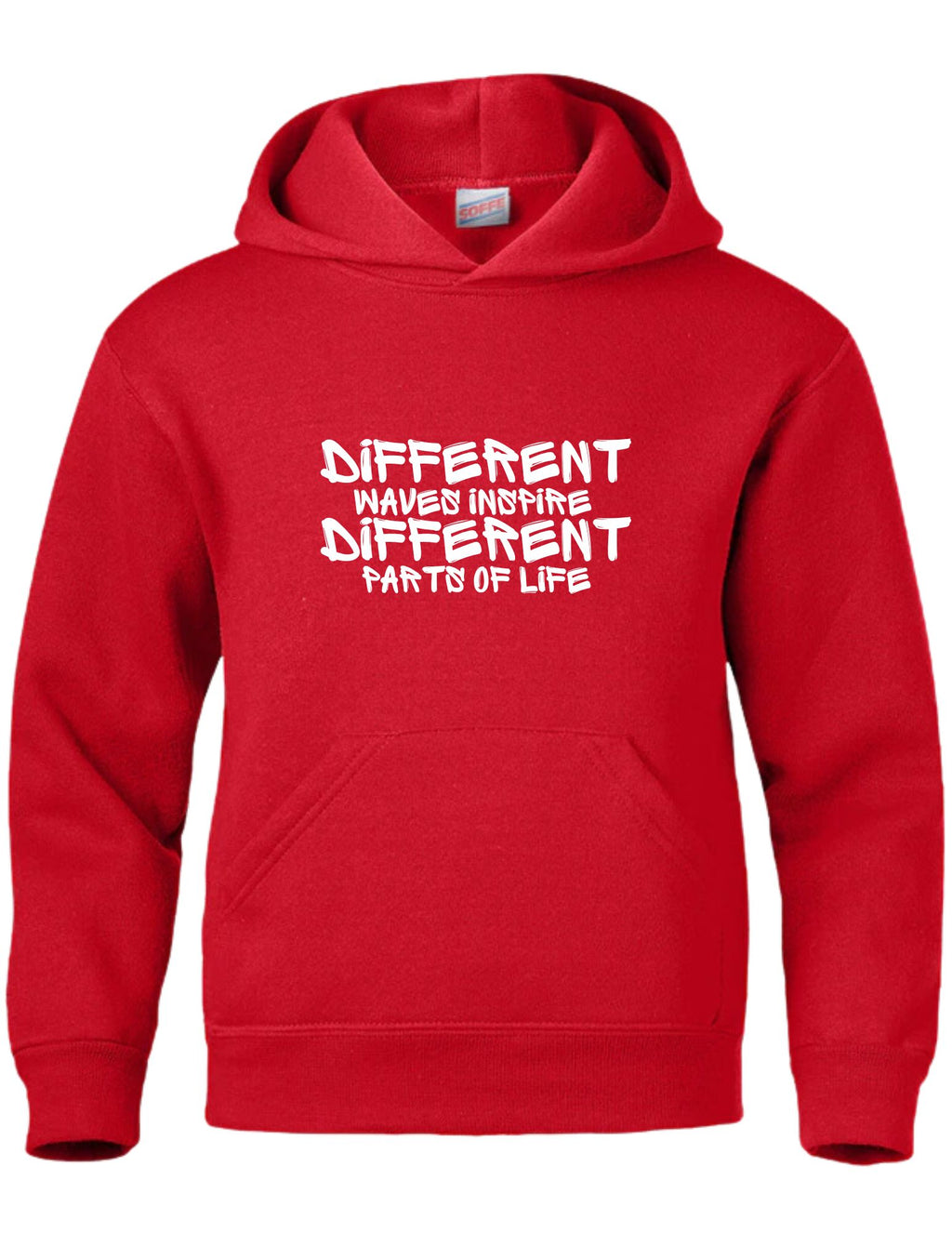"Different Waves..." Hoodies
