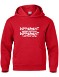 "Different Waves..." Hoodies