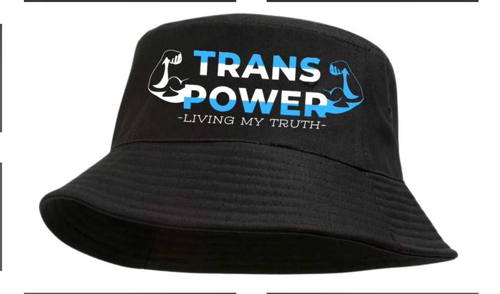 "Trans Power" Bucket hats