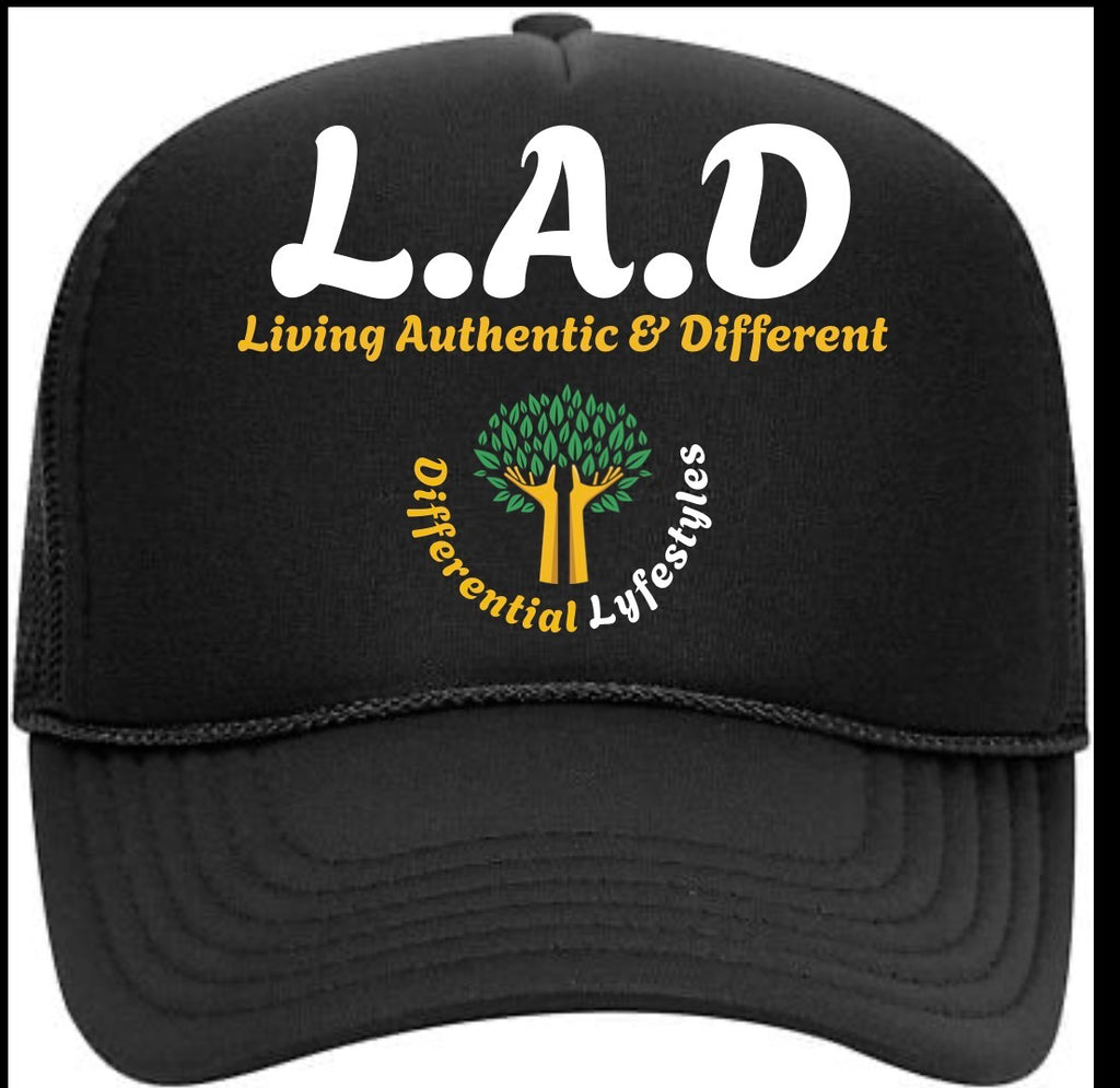 "Living Authentic & Different" snapbacks