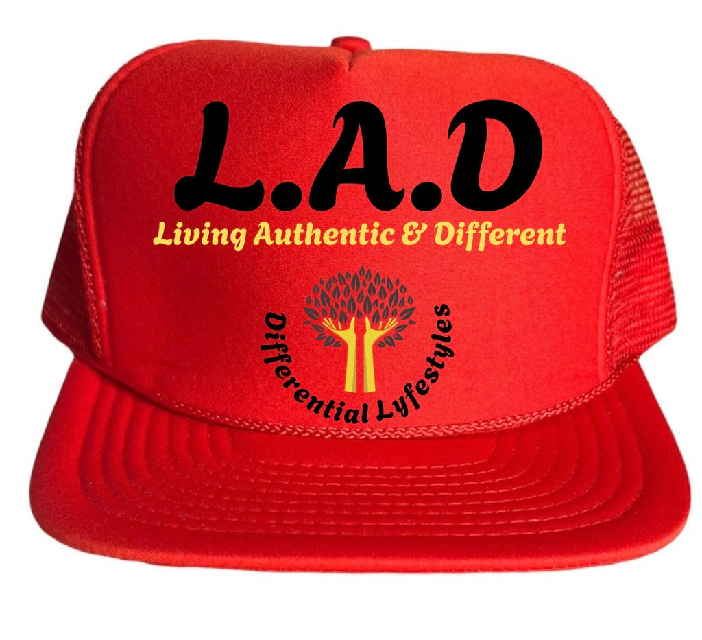 "Living Authentic & Different" snapbacks