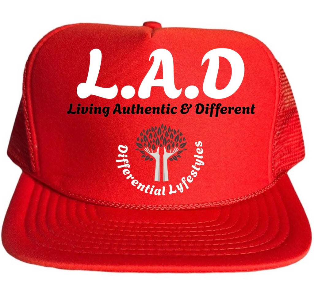 "Living Authentic & Different" snapbacks