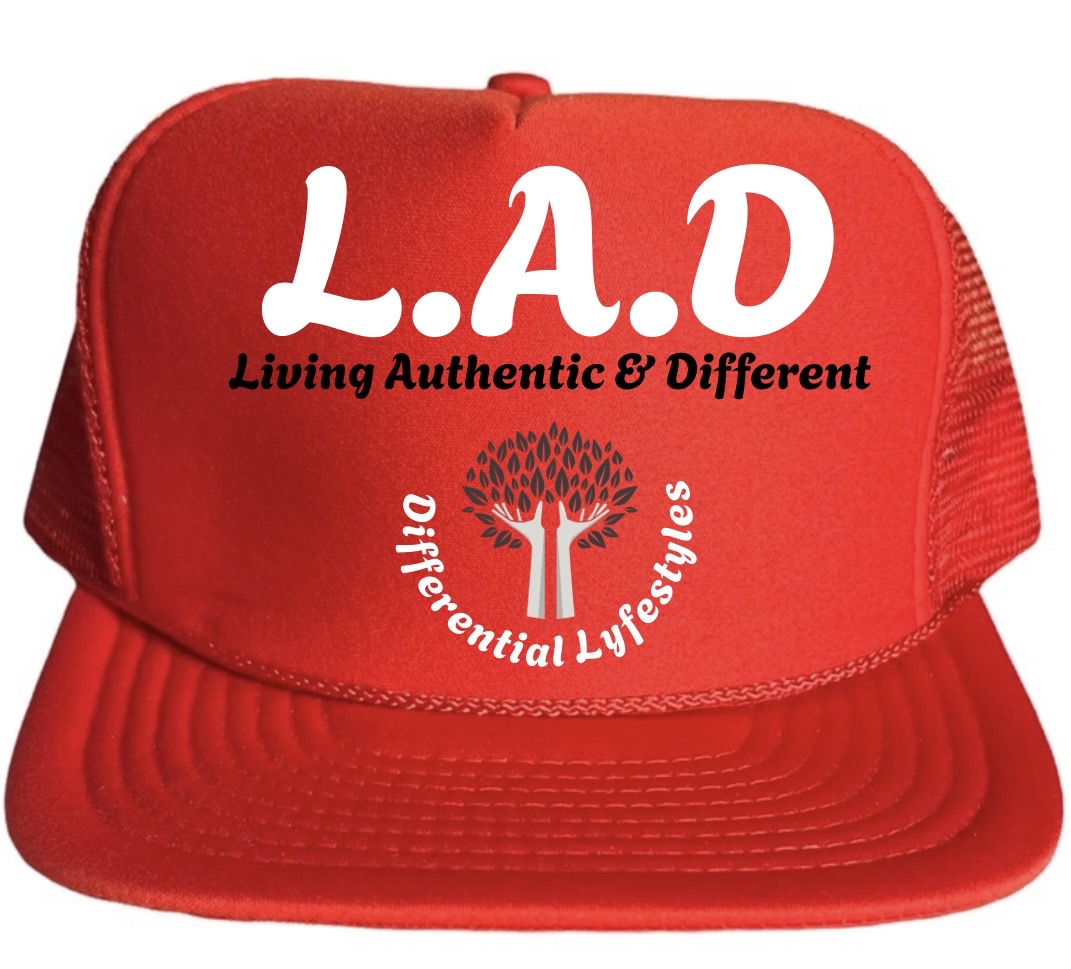 "Living Authentic & Different" snapbacks