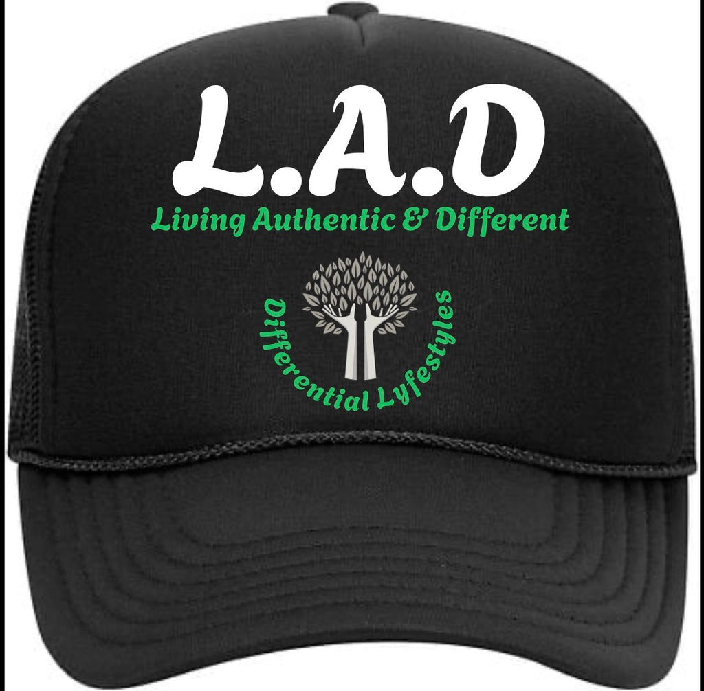 "Living Authentic & Different" snapbacks