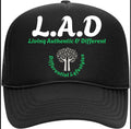 "Living Authentic & Different" snapbacks