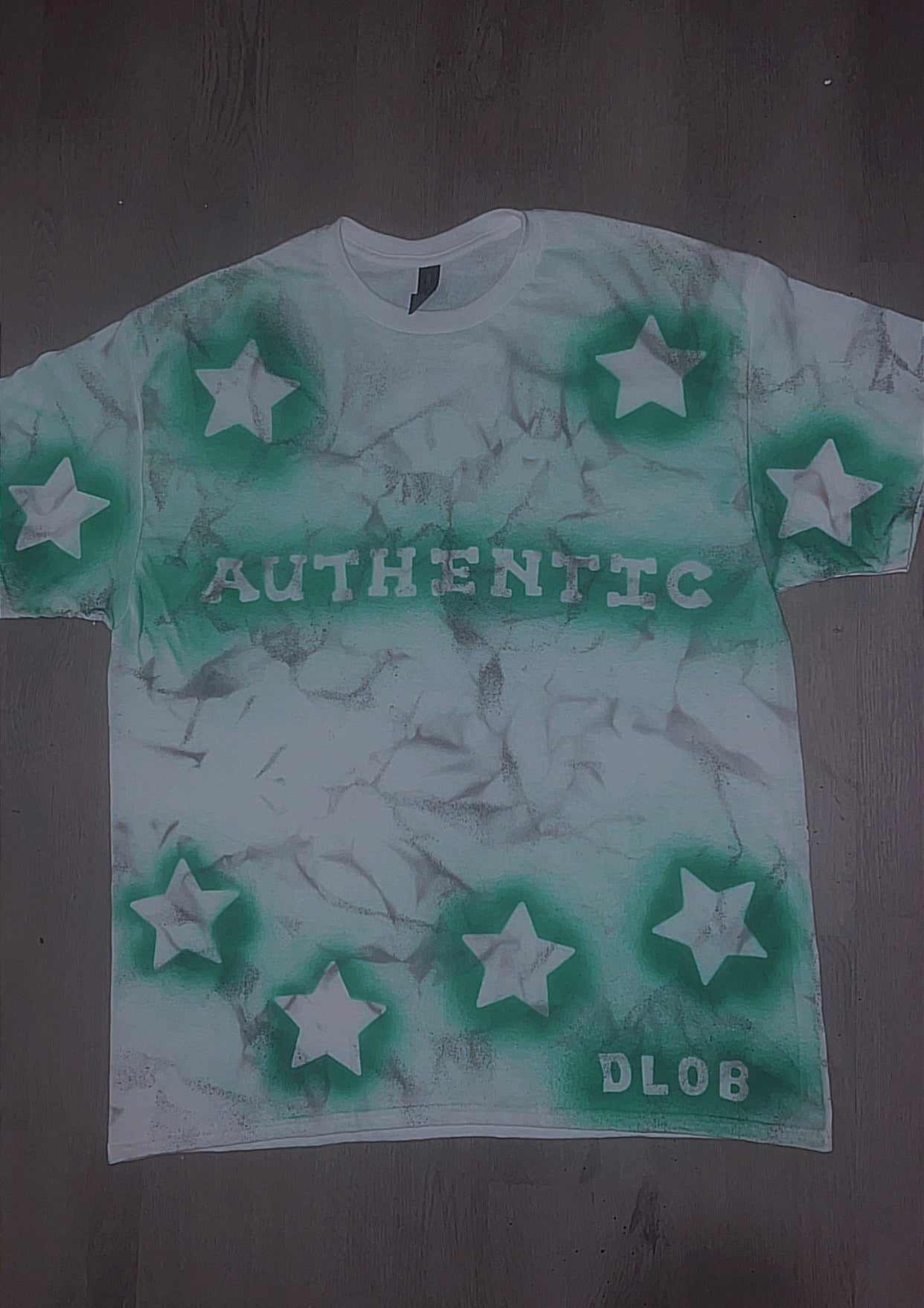 "Livin Blessed" Short Sleeve Mash-Up t-shirt