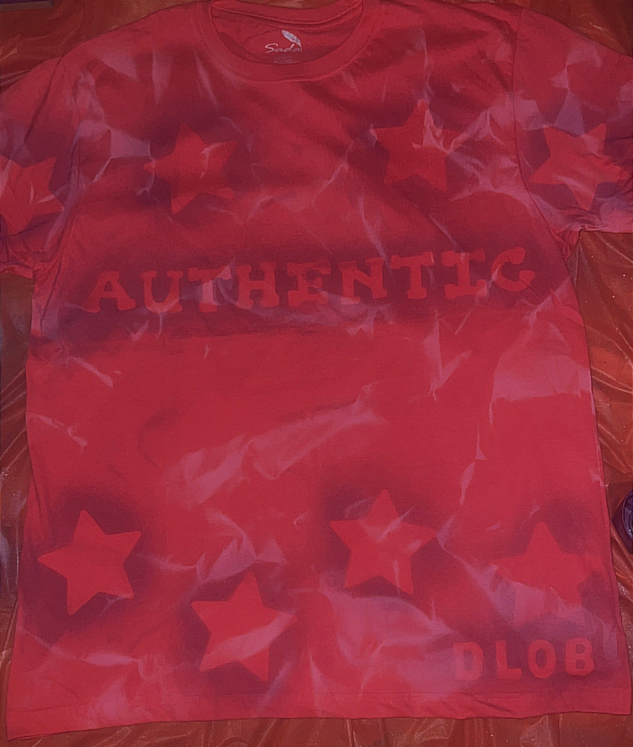 Pink "Living Blessed" t-shirt