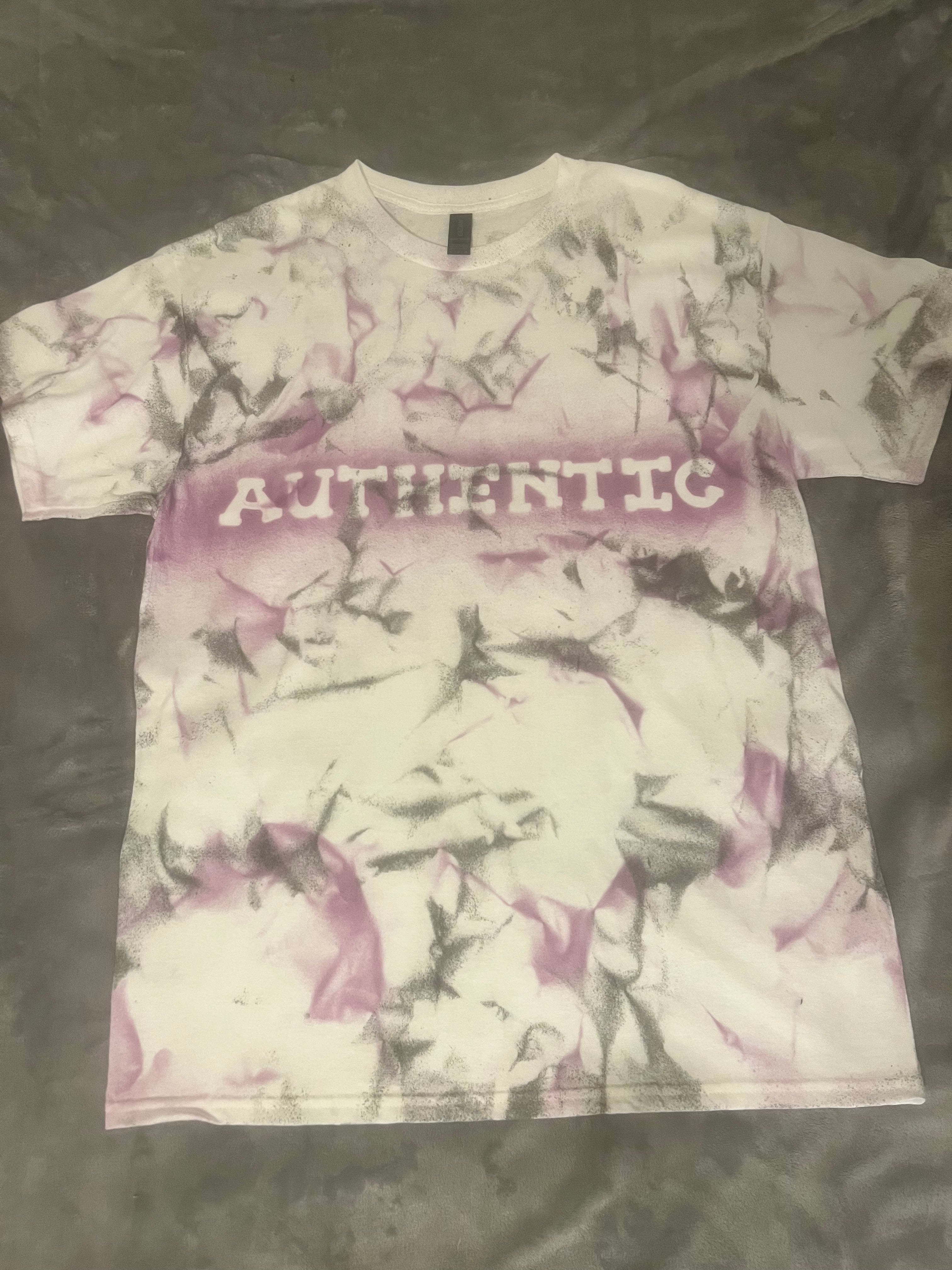 Short Sleeve "Authentic Living" t-shirt