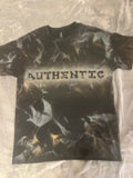 Black "Authentic Living" t-shirt