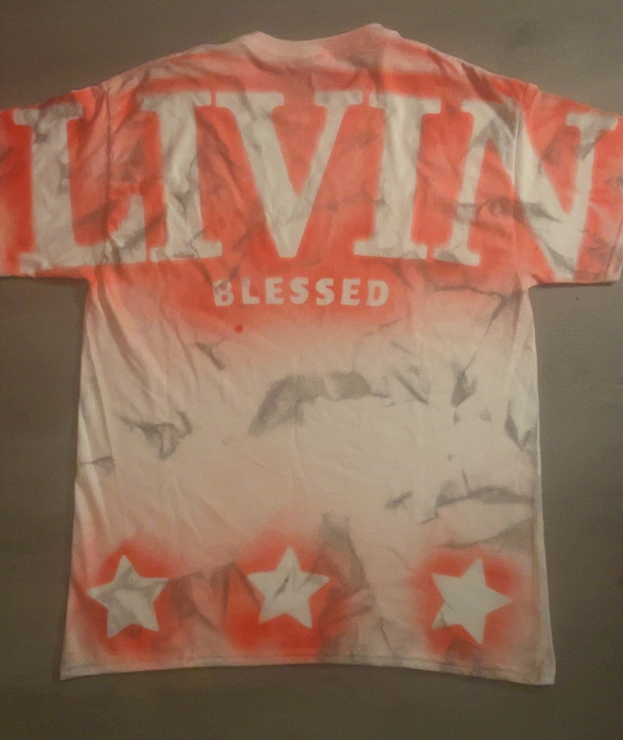 Short Sleeve "Livin Blessed" t-shirt