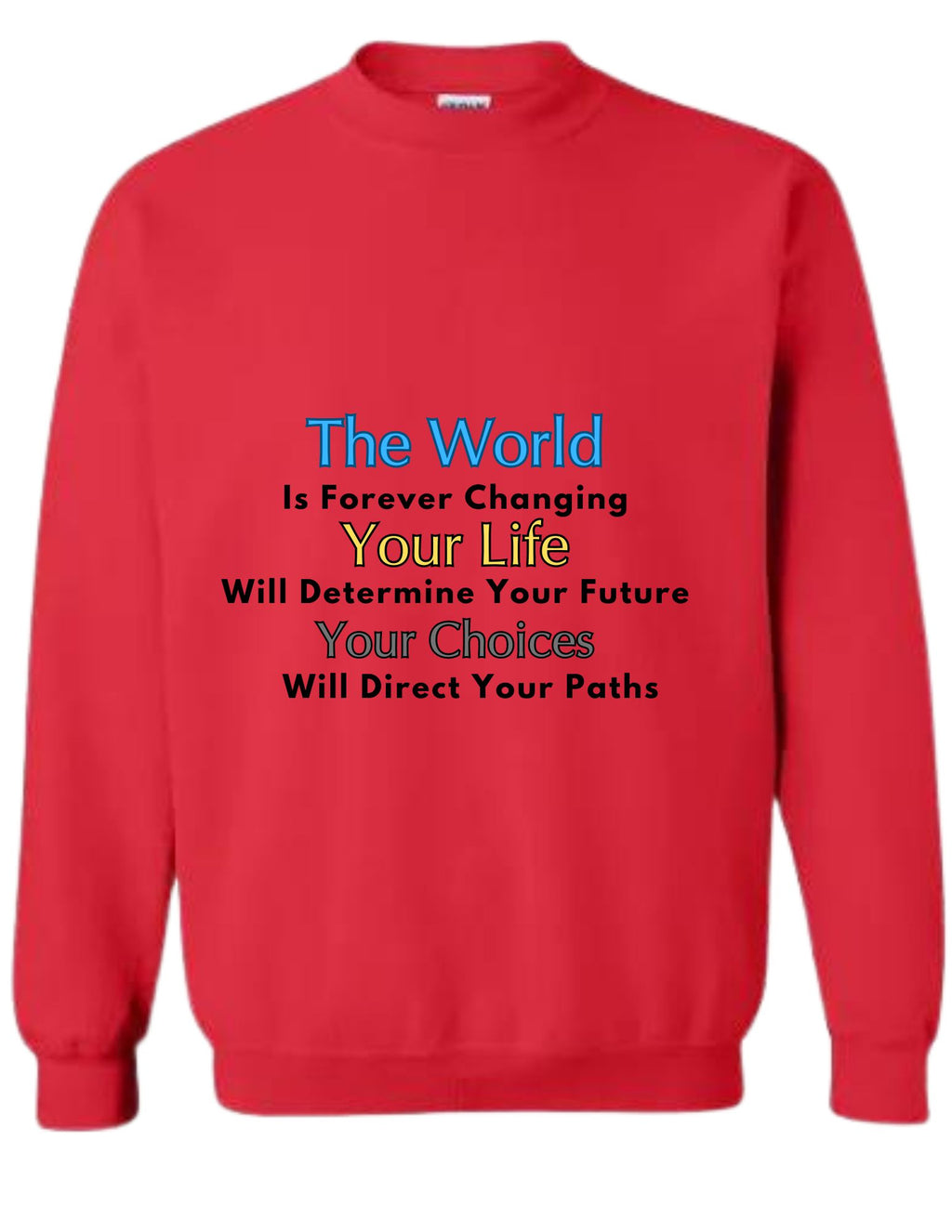 "The World is changing..." sweatshirt