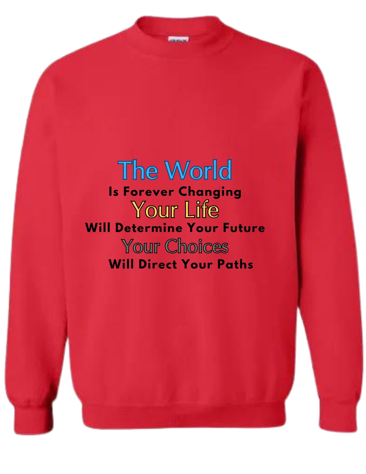 "The World is changing..." sweatshirt